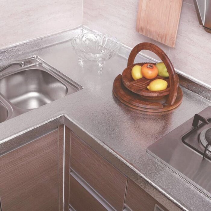 40 X 200cm Kitchen Oil-Proof Waterproof Stickers Aluminum Self Adhesive Wall Sticker - Image 10