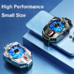 X20 Phone Cooler Air Cooler Fan For Mobile Phone Fast Cooling RGB Cooling Pad For Smartphone - Image 11