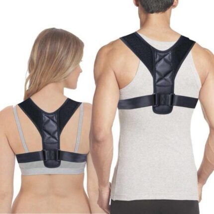 Sn-660 Smart Care Brand Posture Corrector Upper Back Support Strong Grip Shoulder Support Relief And Back Pain Relief Belt – Adjustable Posture Support Brace For Men And Women