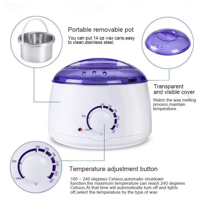 Hair Removal Wax Machine Melting Body Beauty Safe And Secure Epilator - Image 2
