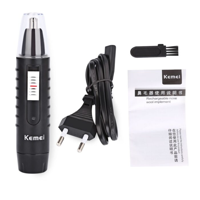 Electric Nose Hair Trimmer Rechargeable 2 In 1 Beard Shaver HIgh Quality - Image 9