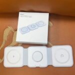 15w 3 In 1 Magnetic Wireless Charger Phone Induction Fast Charging Stand For Phone - Image 3