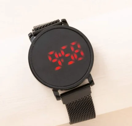 Digital Wrist Watch | Wrist Watch For Men | Wrist Watch For Boys | Wrist Watch For Kids | Best Quality Wrist Watch With Digital Display – Cell Operated Watch – Stainless Steel Watch ( Without Box )