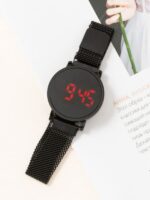 Digital Wrist Watch | Wrist Watch For Men | Wrist Watch For Boys | Wrist Watch For Kids | Best Quality Wrist Watch With Digital Display – Cell Operated Watch – Stainless Steel Watch ( Without Box ) - Image 2