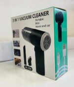 3 In 1 As- 228 Mini Usb Rechargeable Vacuum Cleaner, Vacuum For Car – Vacuum For Home – Duster - Image 4