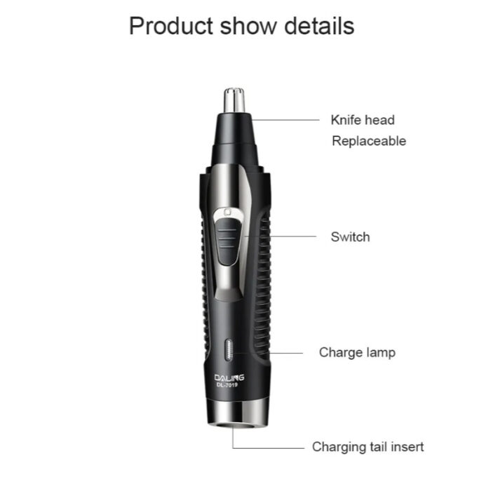 DALING DL-7019 Multi-Functional 2 IN 1 Nose Hair And Outline Trimmer - Image 8