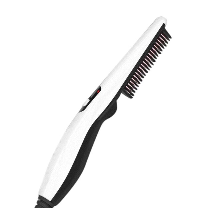 Multifunctional Hair Comb Brush Quick Beard Straightener Curler For Men Hair Styling Tool - Image 4