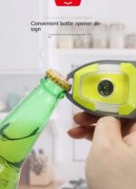 Coba Cb 2209 Multi-function Key-chain: Mountaineering Buckle Lamp, Electronic Lighter, Whistle, Bottle Opener, Sensor, Magnet, Indicator Light, Type-c Interface - Image 6
