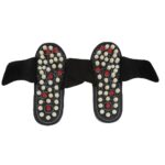 Foot Massage Slipper Foot Care Rotating Acupuncture Height Adjustable Foot Relax Massager Sandal Reflex Slipper - Image 4