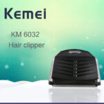 Kemei KM-6032 Professional Hair Clipper Equipped With Ultra-Wide Curved Blade And 9 Different Combs - Image 3