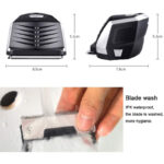 Kemei KM-6032 Professional Hair Clipper Equipped With Ultra-Wide Curved Blade And 9 Different Combs - Image 6