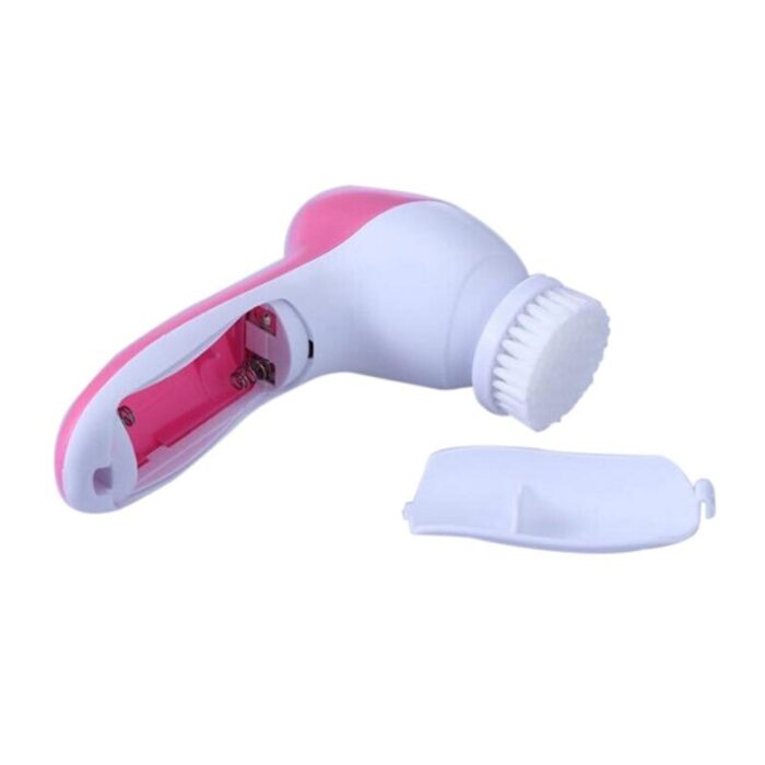 5 In 1 Electric Face Wash Brush Facial Cleansing Device Pore Cleaner Body Skin Cleaning Mini Beauty Massager - Image 5