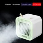 Portable Desktop Air Conditioning Fan | Three Gears Adjustable Strong Cold Air Fast Cooling Usb Fan For Indoor Rechargeable (random Colour) - Image 2