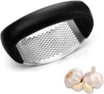 Garlic Press Rocker – Stainless Steel Garlic Press, Versatile Garlic Crusher, Easy To Use And Store Garlic Mincer – Effortless Cleanup And Dish Safe Garlic Grater(random Color) - Image 4