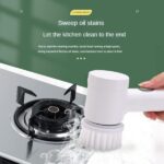 Magic Brush Wireless Battery Cleaning Brush Bathtub Tile Professional Cleaning Brush Rechargeable - Image 4