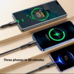 3 In 1 Usb Fast Charging Cable – Lightning, Micro Usb & Type-c | Compatible With Iphone, Android, Xiaomi, Huawei, Samsung, Ipad