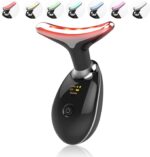 Massager For Face Lifting Facial Massagers Ems Neck Eye Massage Instrument Vibrator Microcurrents Red Light Therapy Anti Wrinkle – Random Color
