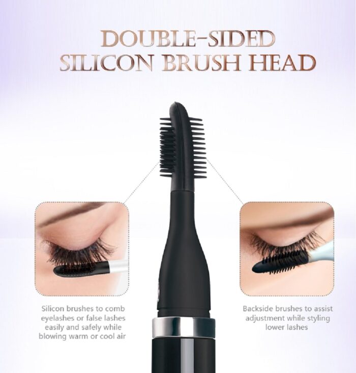 Air-Lash Rechargeable Heated Eyelash Curler With Warm And Cool Air Eye Makeup Tools - Image 7