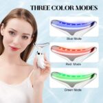 Massager For Face Lifting Facial Massagers Ems Neck Eye Massage Instrument Vibrator Microcurrents Red Light Therapy Anti Wrinkle – Random Color - Image 4