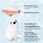 Massager For Face Lifting Facial Massagers Ems Neck Eye Massage Instrument Vibrator Microcurrents Red Light Therapy Anti Wrinkle – Random Color - Image 3