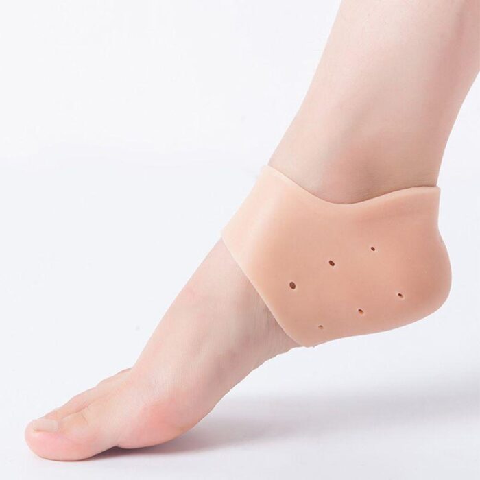2Pcs Silicone Gel Moisturizing Heel Socks Unisex Foot Protectors Shoe Cushion Cracked Pain Relief Pad - Image 3