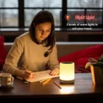 Touch Lamp Portable Speaker Bluetooth Speaker | Smart Touch Night Light Desk Lamp Color Changing - Image 4
