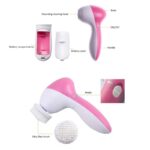 5 In 1 Electric Face Wash Brush Facial Cleansing Device Pore Cleaner Body Skin Cleaning Mini Beauty Massager - Image 3