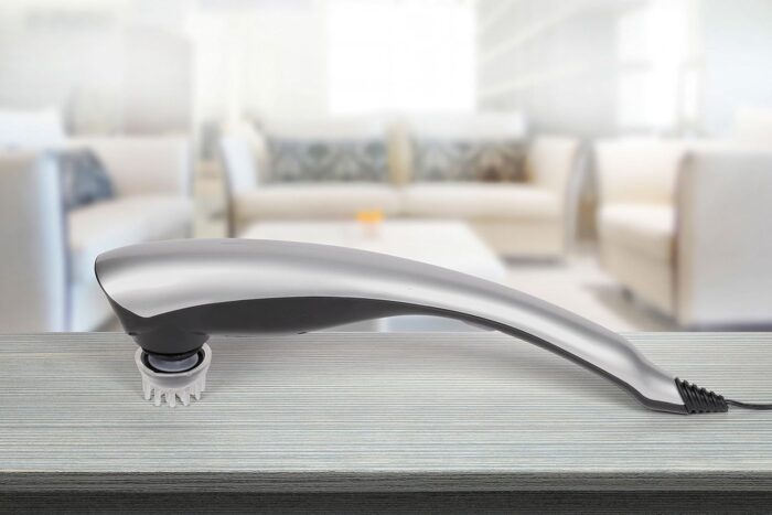 2018c Infrared Light Massager Rod – Non-rechargeable Handheld Massager For Targeted Pain Relief And Relaxation ( Grey Color ) - Image 1