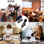 Wireless Mic K9 Dual Microphone Mic Plug & Play Usb Type C Plug Wireless Lavalier Microphone - Image 7