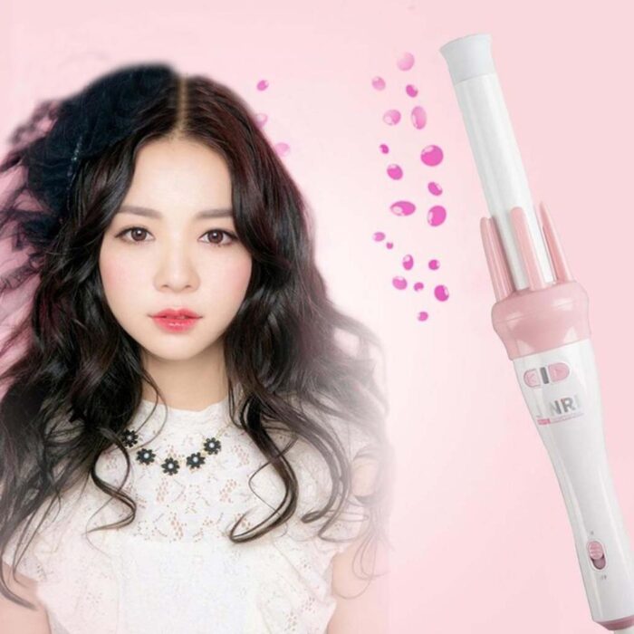 Automatic Hair Curler Rotating Rolling Iron Fast Styling Wand Ceramic Heating Tube with Plant Protein Coating - Image 2