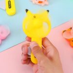 Manual Cute Summer Hand Fan Durable Ultra-quiet Cooling Fans For Travel Office Room - Image 4