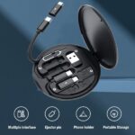 ( 5 In 1 ) Data Cable Set All Solutions In One | Data Cable Set 60w Fast Charging – Random Color - Image 2