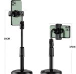Multifunction Mobile Tripod Stand Mini Tripod Stand Mobile Holder Adjustable Height & Angle Phone Holder - Image 5