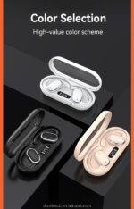 X97 Headphones Wireless Earphone Tws Painless Wear No Pain Led Display Open-ear Bt 5.3 Earbuds (random Color) - Image 5