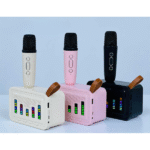 Portable Bluetooth Karaoke Outdoor Speaker System With Wireless Microphone (random Color) - Image 3