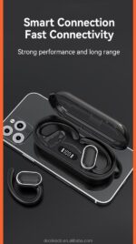 X97 Headphones Wireless Earphone Tws Painless Wear No Pain Led Display Open-ear Bt 5.3 Earbuds (random Color) - Image 8