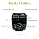 X8 – Multifunctional Car Mp3 Player | Car Wireless Fm Transmitter | Car Mp3 Modulator – 3.1a | Car Accessories ( Random Color ) - Image 2