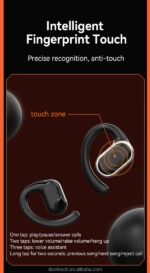 X97 Headphones Wireless Earphone Tws Painless Wear No Pain Led Display Open-ear Bt 5.3 Earbuds (random Color) - Image 10