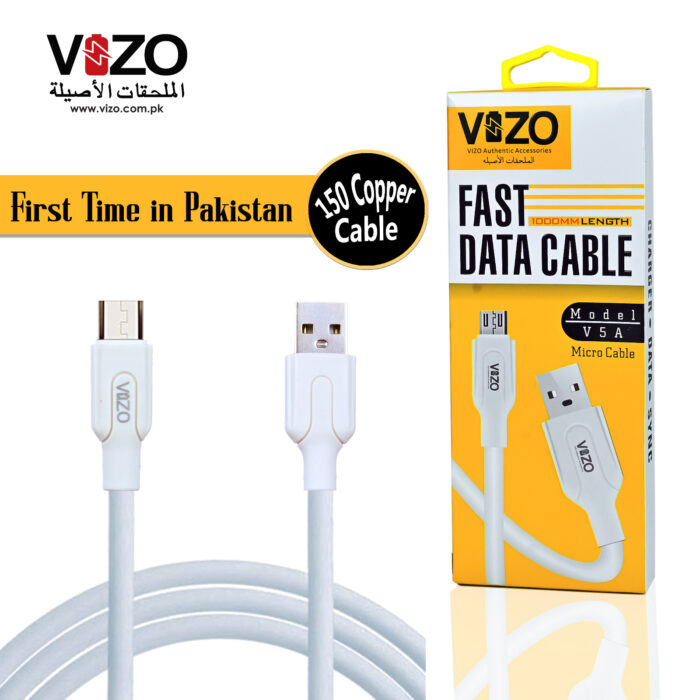 V5a Android Cable | Fast Data Cable Safety Fast Charging | Best Quality Android Cable - Image 1