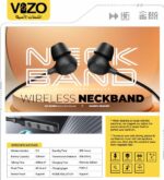 Vizo Kung Fu X2 Wireless Neckband – Best Quality Neckband – Wireless Neckband ( Random Color ) - Image 5