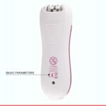 Kemei KM-290R Rechargeable Electric Hair Removal Device Female Device For Facial Armpit Body Parts - Image 5