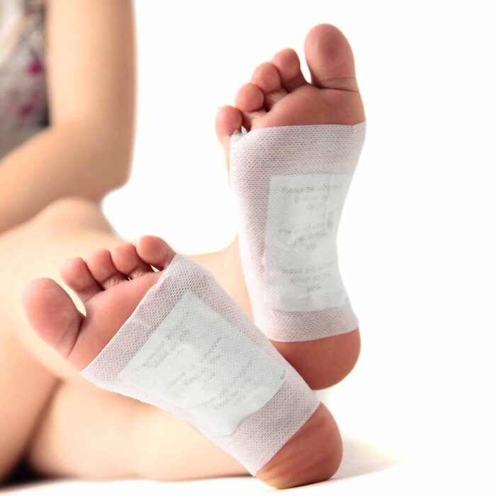 Kinoki Detox Foot Pads Patches Relaxation Massage Relief Stress Feet Care 10 Pads In Each Box - Image 1
