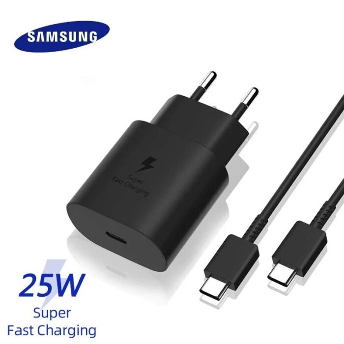 Original Samsung 25w Charger | Super Fast Charging | Usb Type C Fast Charger With Box | Samsung 25w Pd Adapter - Image 1