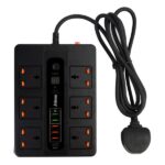 Ultra High Speed Socket Bkl-11 Sockets 5 Usb 1 Bd 2 Meter 3000 Watts Power Socket (random Color) - Image 8