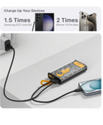20,000 Mah Power Bank.(66w Transparent High Capacity Pd20w) Super Fast Charging. - Image 2