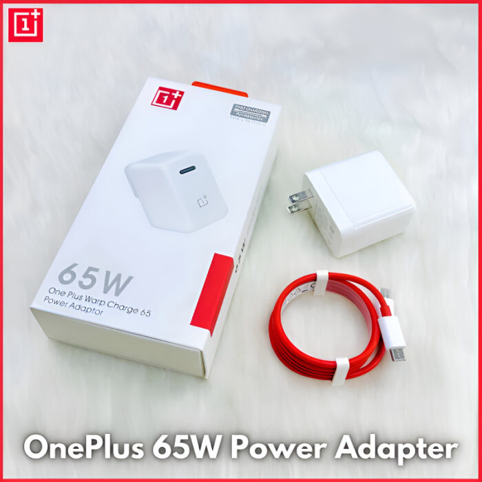 Oneplus 65w Warp Charge Power Adapter With Type-c To Type-c Fast Charging Cable (with Box) - Image 1