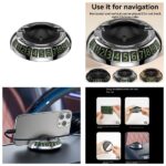 2 In 1 Dashboard Car Phone Holder With Navigation Bracket – 360° Rotation Phone Bracket For Car Use – Random Color - Image 2