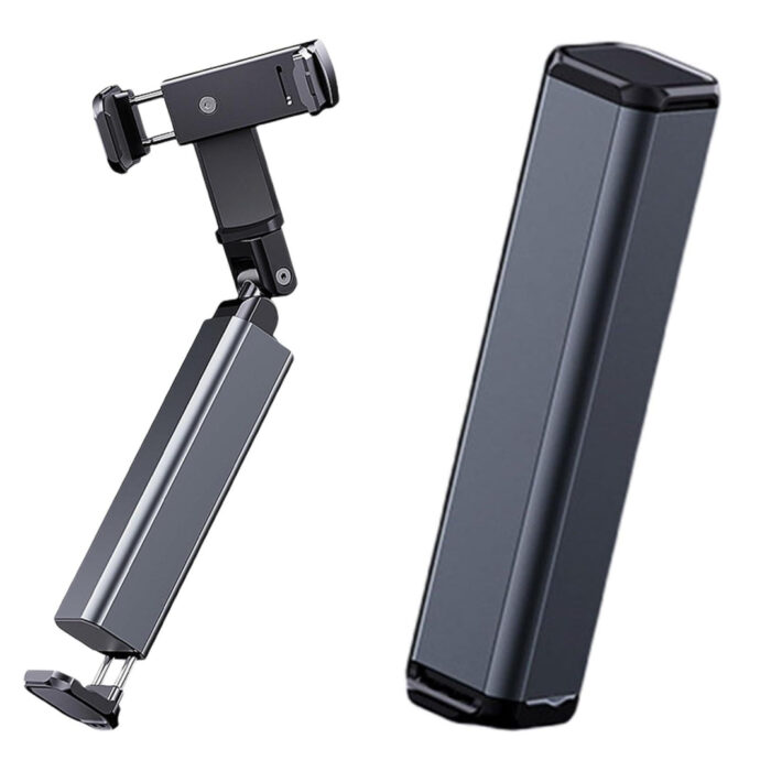 Universal Phone Holder Travel Essentials Flexible 360 ​​degree Rotation Hands-free Airplane Phone Mount For Iphone Xiaomi – Random Color - Image 1