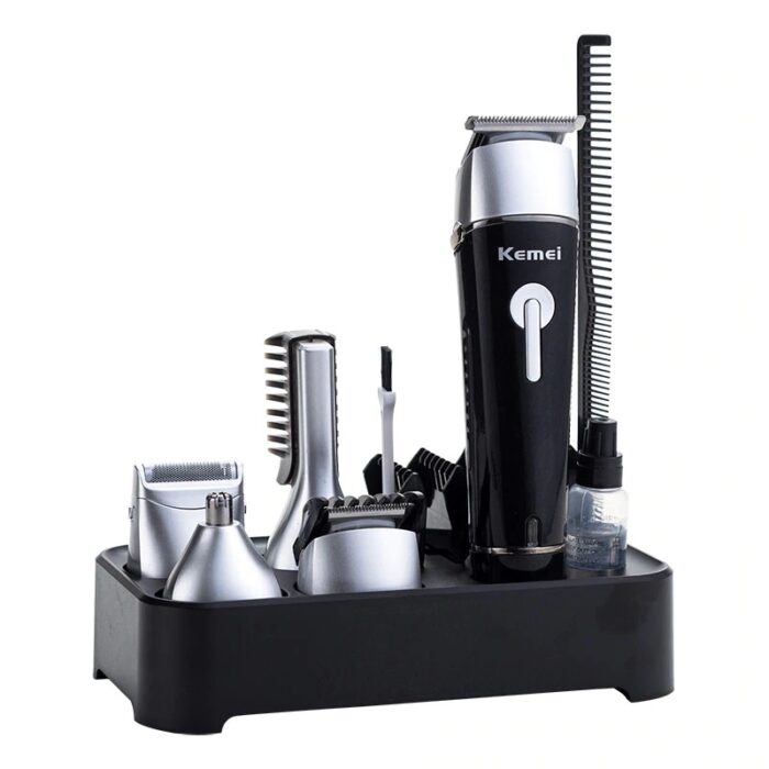 Kemei 10 In 1 Km-1015 Rechargeable Professional Clipper Men Electric Shaver Nose Trimmer - Image 1