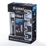 Kemei 10 In 1 Km-1015 Rechargeable Professional Clipper Men Electric Shaver Nose Trimmer - Image 7